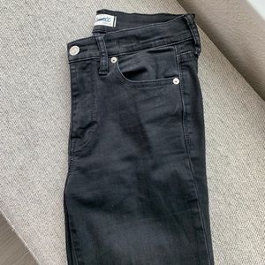 Madewell 9” High Rise Skinny Lunar wash